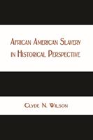   African American Slavery in Historical Perspective