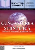   Cunoa?terea ?tiin?ifica, Volumul 3, Numarul 3, Septembrie 2024