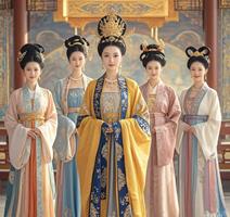   The Falling Beauty-The past of Chinese empresses and concubines throughout history