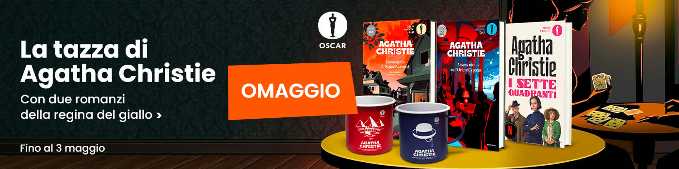 TAZZA AGATHA CHRISTIE OMAGGIO
