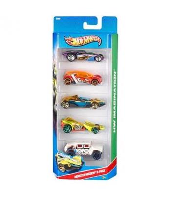 HOT WHEELS - 5 Veicoli, Confezione Assortimento di Veicoli in scala 1:64  Hot Wheels 2022 | Libraccio.it