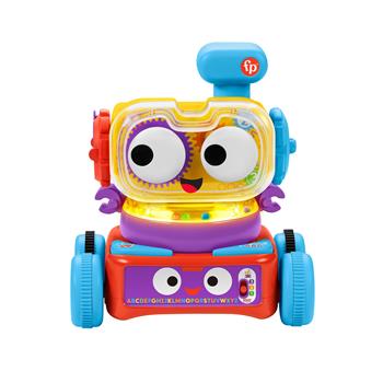 Fisher-Price - Tino Robottino 4-in-1, giocattolo per attivit&#224; elettronica con luci  Fisher Price 2022 | Libraccio.it