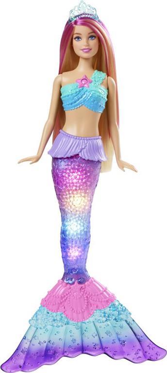 Barbie-Dreamtopia Sirena Luci Scintillanti Bambola Bionda con Coda che si Illumina  Barbie 2022 | Libraccio.it