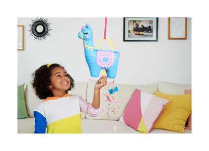 Polly Pocket - Lama Pigiama Party Cofanetto Grande, Oltre 25 Sorprese (Include 2 Mini Bambole), Tema Pigiama Party/Glamping, Funzione Attacca E Stacca, Giocattolo Per Bambini 4+ Anni, HHX74-image