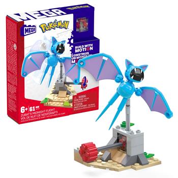 Pok&#233;mon Mega Construx Construction Set Zubat's Midnight Flight Mattel  Mattel 2024 | Libraccio.it