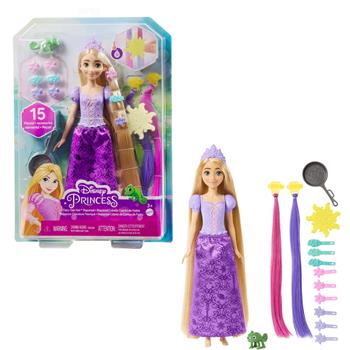 Disney Princess - Rapunzel Chioma Magica, Bambola con Extension Capelli Cambia-Colore e Accessori per Lo Styling  Mattel 2023 | Libraccio.it