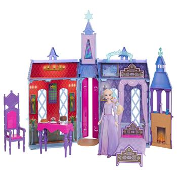Disney frozen castello di elsa ad arendelle, con 4 aree di gioco e 15 mobili e accessori  Frozen 2023 | Libraccio.it