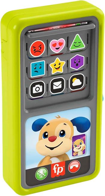 Fisher-price &#150; smartphone scorri e impara, telefono giocattolo educativo con luci, musica e contenuti multilingue  Fisher-Price 2023 | Libraccio.it