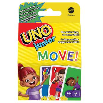 UNO Junior Move! Gioco di carte per bambini e famiglie  Mattel 2023 | Libraccio.it