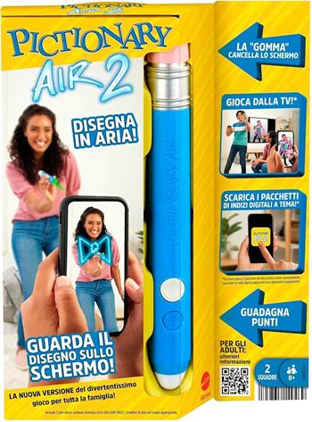 Mattel games &#150; nuovo pictionary air 2 per disegnare in aria  Mattel 2024 | Libraccio.it