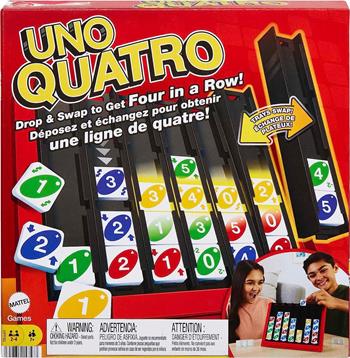 UNO QUATTRO. Gioco da tavolo  Uno 2024 | Libraccio.it