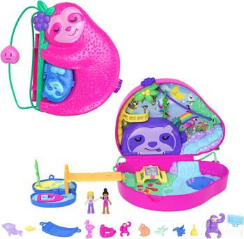 POLLY POCKET Sloth Family 2-in-1 P  Mattel 2024 | Libraccio.it
