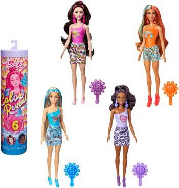 Barbie Color Reveal Serie Arcobaleno Multicolor ass.to  Barbie 2024 | Libraccio.it