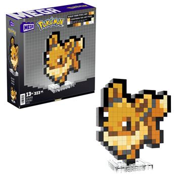 MEGA Pokemon Pixel Art Evee  MEGA Pokemon 2024 | Libraccio.it