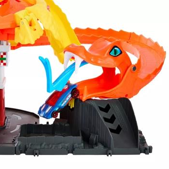 Hot Weels. Attacco del Cobra in Pizzeria Set pista HTN81&#160;  Mattel 2025 | Libraccio.it