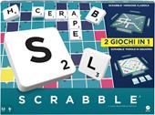 Mattel Games Scrabble - Il gioco da tavolo delle parole, nuova versione con doppio tabellone e modalit&#224; Parole di Squadra