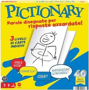 Pictionary core 40th Anniversary  Mattel 2026 | Libraccio.it