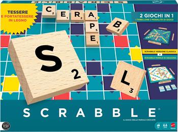 Scrabble Wood  Mattel 2026 | Libraccio.it
