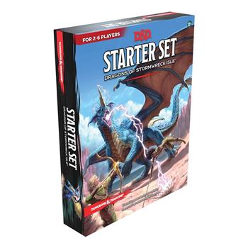 Dungeons & Dragons Starter Set: Dragons of Stormwreck Isle. VERSIONE INGLESE  Wizards of the Coast 2024 | Libraccio.it