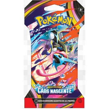 Pokemon - Bustina singola in confezione "Paper Sleeve" Caos Nascente  Pokemon Company 2026 | Libraccio.it