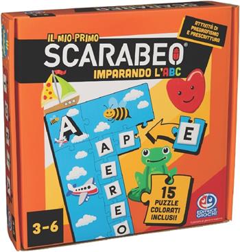 Spin Master Games Editrice Giochi, Il Mio Primo Scarabeo Puzzle, Imparando l'ABC  Spin Master 2025 | Libraccio.it