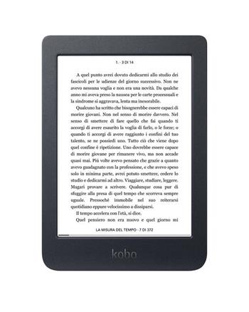 Kobo Nia Ereader Nero (6" EPD Carta Display 1024x758)  - Libro | Libraccio.it