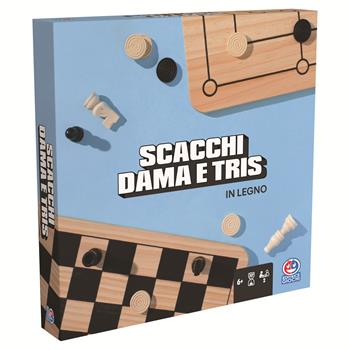 EG CLASSICI Dama, Scacchi & Tris in legno  Editrice Giochi 2023 | Libraccio.it