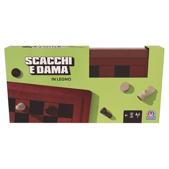 EG CLASSICI Dama & Scacchi in Legno Deluxe  Spin Master 2023 | Libraccio.it
