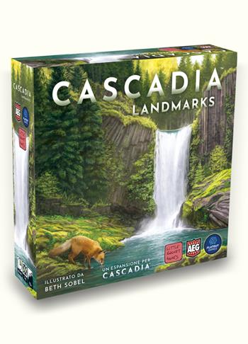 &#160;Cascadia Landmarks Espansione. Gioco da tavolo  Little Rocket Games 2024 | Libraccio.it