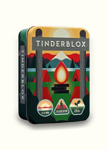Tinderblox. Gioco da tavolo  Little Rocket Games 2025 | Libraccio.it