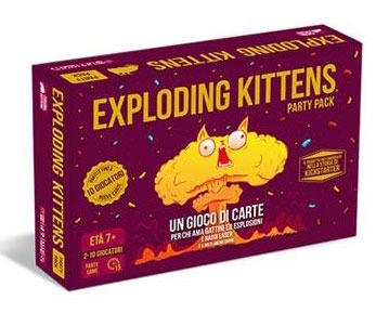 Exploding Kittens Party Pack (new version) - Base. Gioco da tavolo  Asmodee 2024 | Libraccio.it