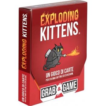 Exploding Kittens Grab & Game. Gioco da tavolo  Asmodee 2024 | Libraccio.it