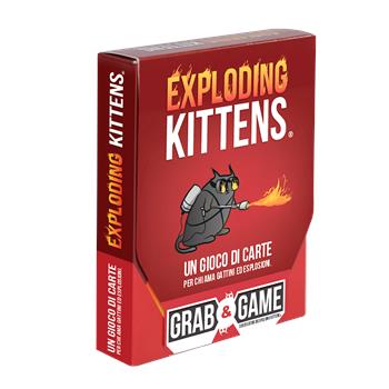 Exploding Kittens Grab & Game 2.0. Gioco da tavolo  Asmodee 2025 | Libraccio.it