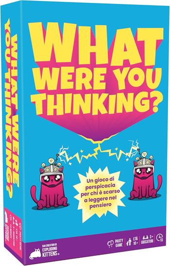What Were You Thinking? Gioco da tavolo  Asmodee 2025 | Libraccio.it