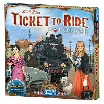 Tcket to Ride Poland. Base - ITA. Gioco da tavolo  Asmodee 2022 | Libraccio.it