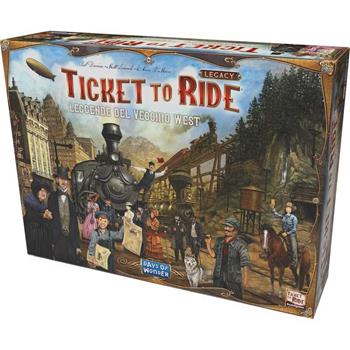 Ticket To Ride Legacy: Leggende del Vecchio West. Base - ITA. Gioco da tavolo  Asmodee 2023 | Libraccio.it