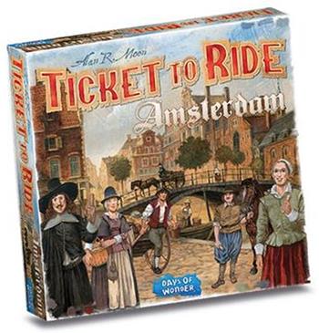 Ticket to Ride Amsterdam. Base - ITA. Gioco da tavolo  Asmodee 2021 | Libraccio.it