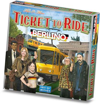 Ticket To Ride Berlino. Base - ITA. Gioco da tavolo  Asmodee 2023 | Libraccio.it