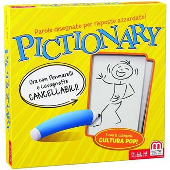 Pictionary - Gioco in Scatola per tutta la Famiglia, disegna e indovina le parole, Lingua Italiana, 8+anni  Mattel Games 2020 | Libraccio.it