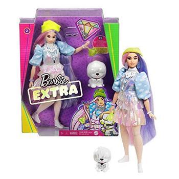 Barbie Extra Bambola capelli fantasy rosa e viola, con 10 Accessori alla Moda, Giocattolo per Bambini 3+ Anni  Barbie 2022 | Libraccio.it