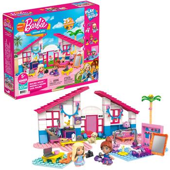 Mega Construx - Barbie Casa di Malibu, Gioco da costruzione con oltre 300 pezzi, 5+ Anni  Barbie 2022 | Libraccio.it