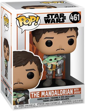 POP Star Wars: Mandalorian- Mando Holding Child  Funko 2023 | Libraccio.it