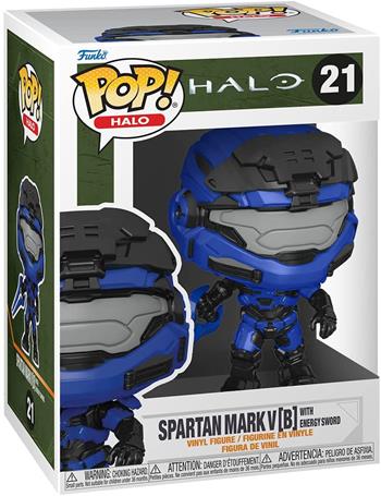 POP Games:HaloInfinite- MarkV[B] w/BlueESwordw/Chase  Funko 2023 | Libraccio.it