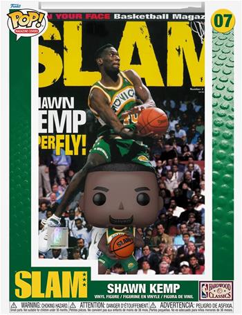 POP NBA Cover: SLAM- Shawn Kemp  Funko 2023 | Libraccio.it