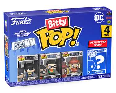 Bitty POP: DC- Batman 4PK