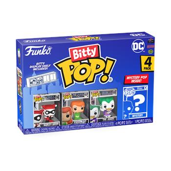 Bitty POP: DC- Harley Quinn 4PK  Funko 2023 | Libraccio.it