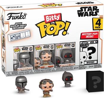 Bitty POP: Mandalorian-&#160;Mandalorian 4PK?  Funko 2024 | Libraccio.it