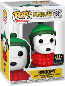 POP Animation: Peanuts- Snpy in Coat w/C