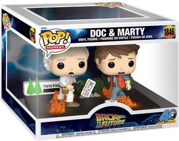 POP Moment: BTTFS5- Doc&Marty  Funko 2025 | Libraccio.it