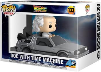 POP Rides DLX: BTTFS5&#150;Doc w/Time Machine  Funko 2025 | Libraccio.it